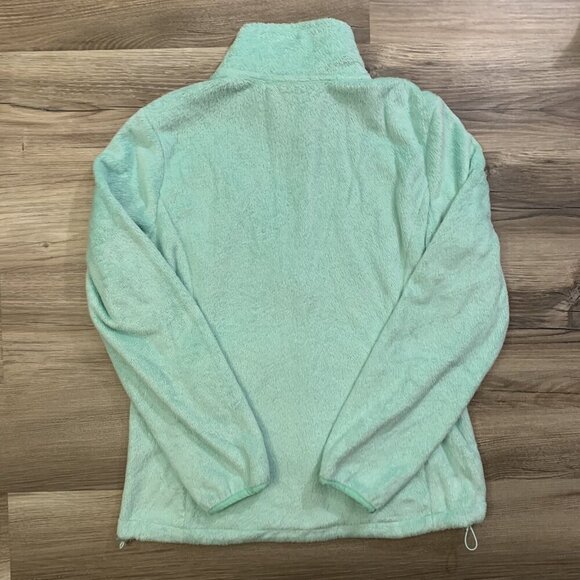Free Country Women's Fleece Jacket Size S Green Full Zip Pockets Live in it GUC - Picture 2 of 11